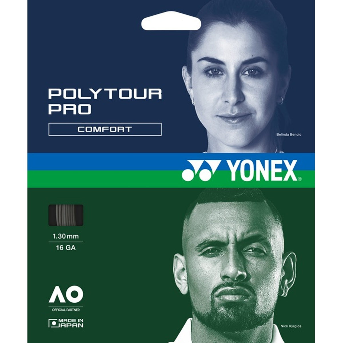 Yonex PolyTour  Pro 130 Graphite Tennis String (Set)