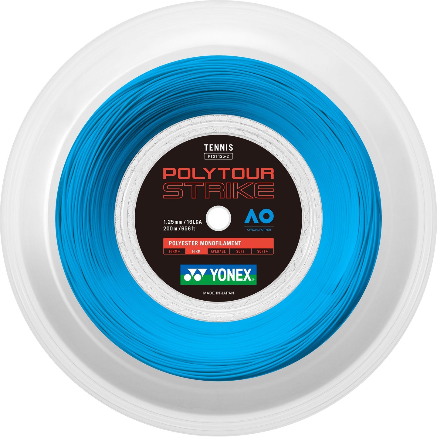 PTGST125-2 Yonex PolyTour Strike 125 Tennis String (Reel)