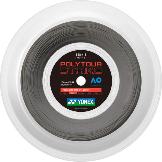 YPTGST130-2 Yonex PolyTour Strike 130 Tennis String (Reel)