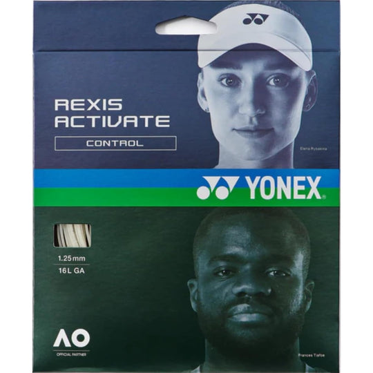 Yonex Rexis Activate 125 White Tennis String (Set)