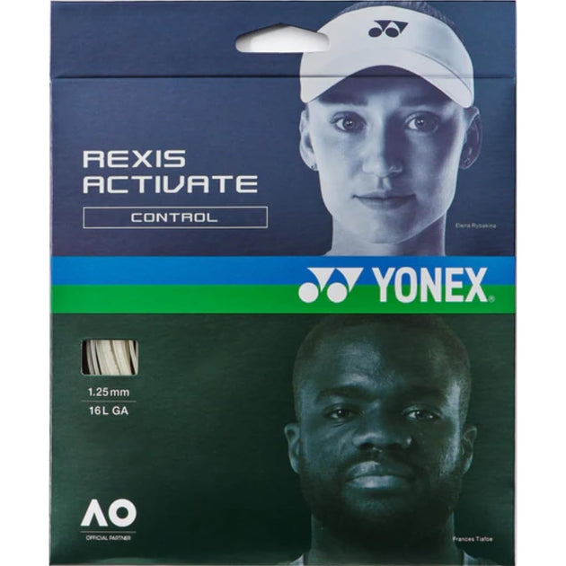 Yonex Rexis Activate 125 White Tennis String (Set)