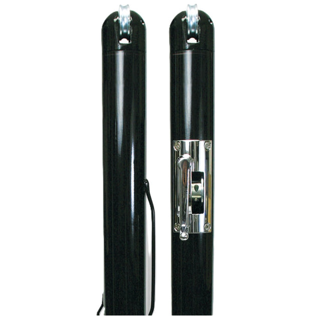 Douglas Premier RD-36 Pickleball Posts 3" OD 36" (Black)