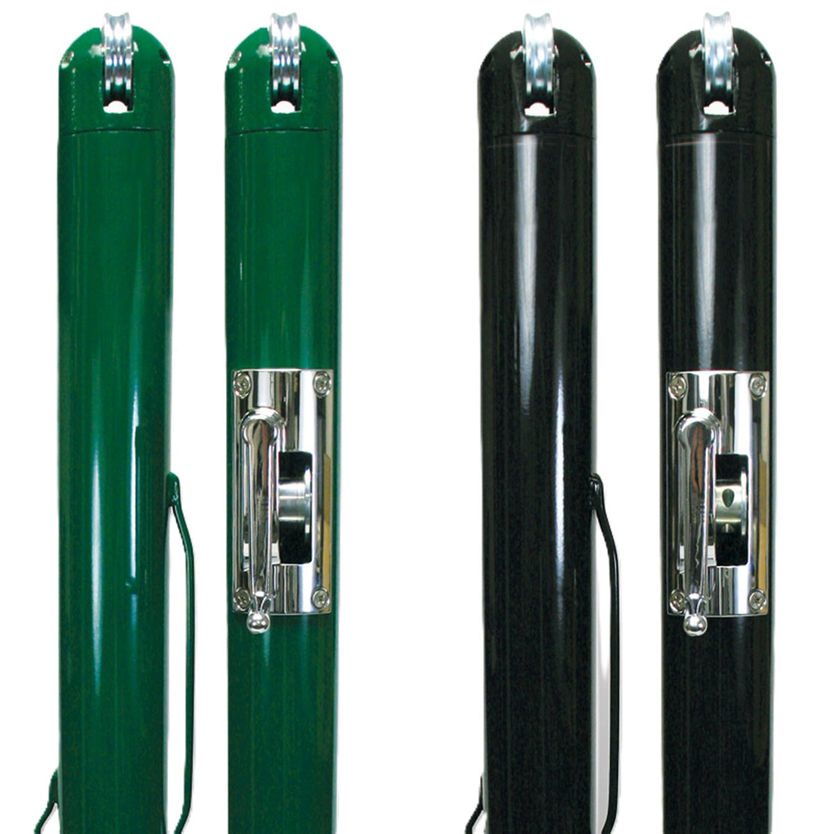 Douglas Premier RD-36 Pickleball Posts 3" OD 36" (Black or Green)