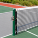 Douglas Premier RD-36 Pickleball Posts 3" OD 36" in use on the court