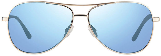 RE1014-04BL Revo Relay Sports Sunglasses (Gold/Blue Water)