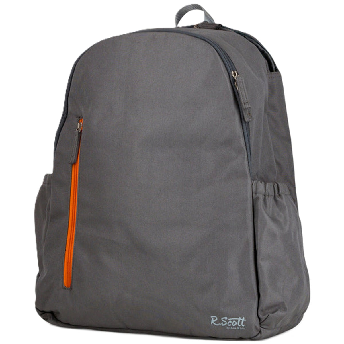 RSTB194 Ame & Lulu R Scott Tennis Backpack (Charcoal/Orange)