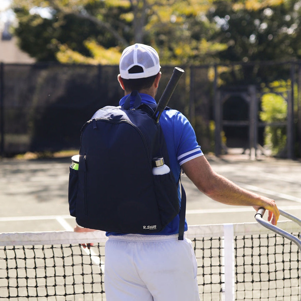 RSTB220 Ame & Lulu R Scott Tennis Backpack (Navy)