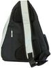 SGPSB12 Gamma Pickleball Sling Bag (Black/White/Grey)