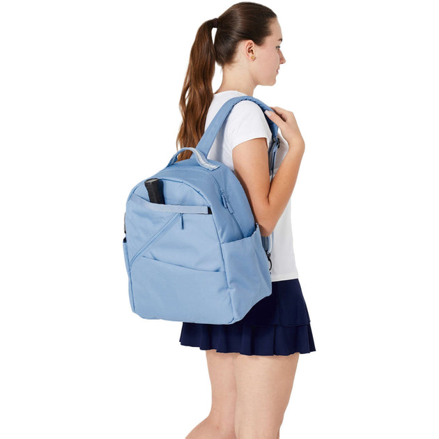 SLB02-23.2 Maggie Mather Tennis, Pickleball & Padel Sling Backpack (Aegean Sea)
