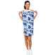 SPTWL198 Ame & Lulu Tennis Sport Towel (Navy Tie-Dye)