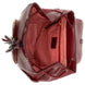 SRBPMRN NiceAces Women's SARA Handmade Vegan Tennis Backpack (Maroon)