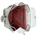 SRBPWHT NiceAces Women's SARA Handmade Vegan Tennis Backpack (White)