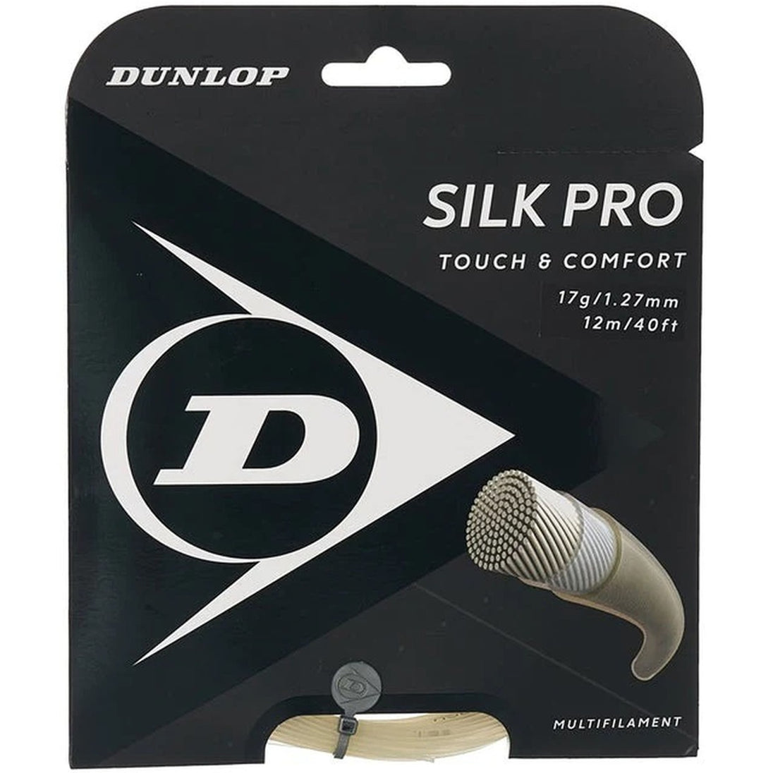 SSP17 Dunlop Silk Pro 17g Tennis String (Set)