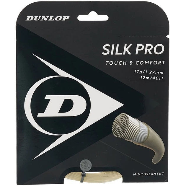 SSP17 Dunlop Silk Pro 17g Tennis String (Set)