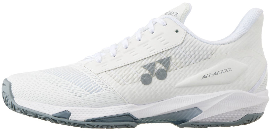 STAACCLW Yonex Women’s Power Cushion AD-ACCEL Clay Court Tennis Shoes (White)