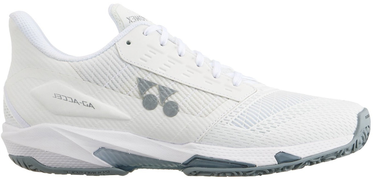 STAACCLW Yonex Women’s Power Cushion AD-ACCEL Clay Court Tennis Shoes (White)