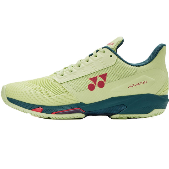 STAACLASL Yonex Women’s Power Cushion AD-ACCEL All Court Tennis Shoes (Sunny Lime)