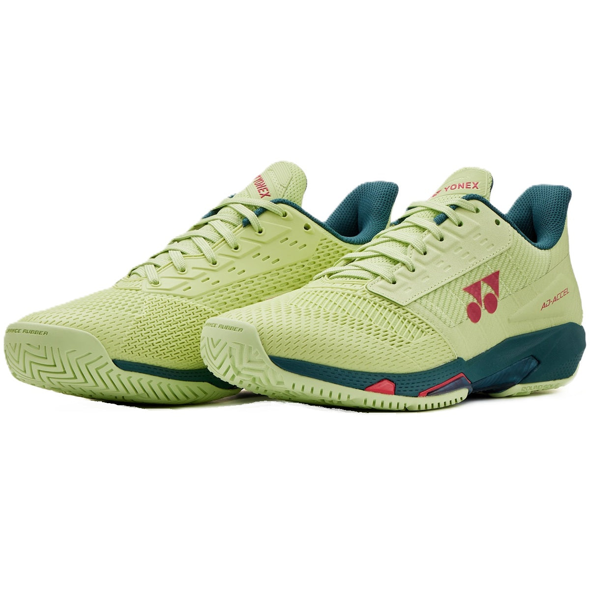 STAACLASL Yonex Women’s Power Cushion AD-ACCEL All Court Tennis Shoes (Sunny Lime)