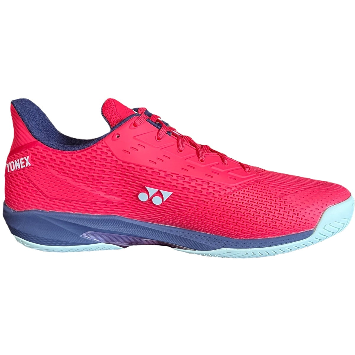 STAACSR Yonex Men’s Power Cushion AD-ACCEL All Court Tennis Shoes (Sunset Red)