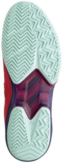 STAACSR Yonex Men’s Power Cushion AD-ACCEL All Court Tennis Shoes (Sunset Red)