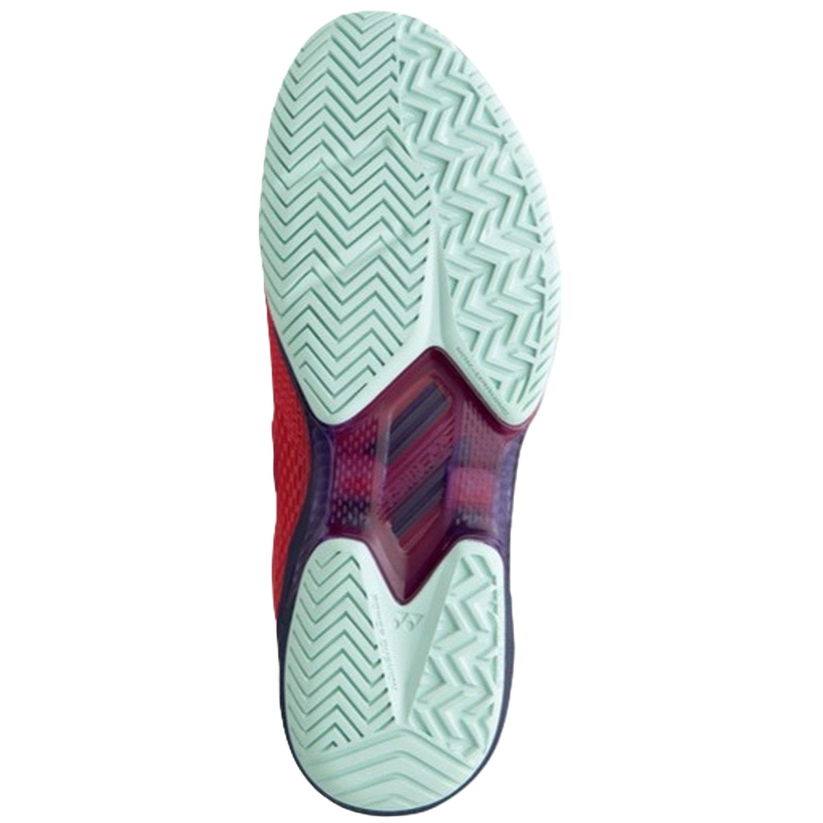 STAACSR Yonex Men’s Power Cushion AD-ACCEL All Court Tennis Shoes (Sunset Red)