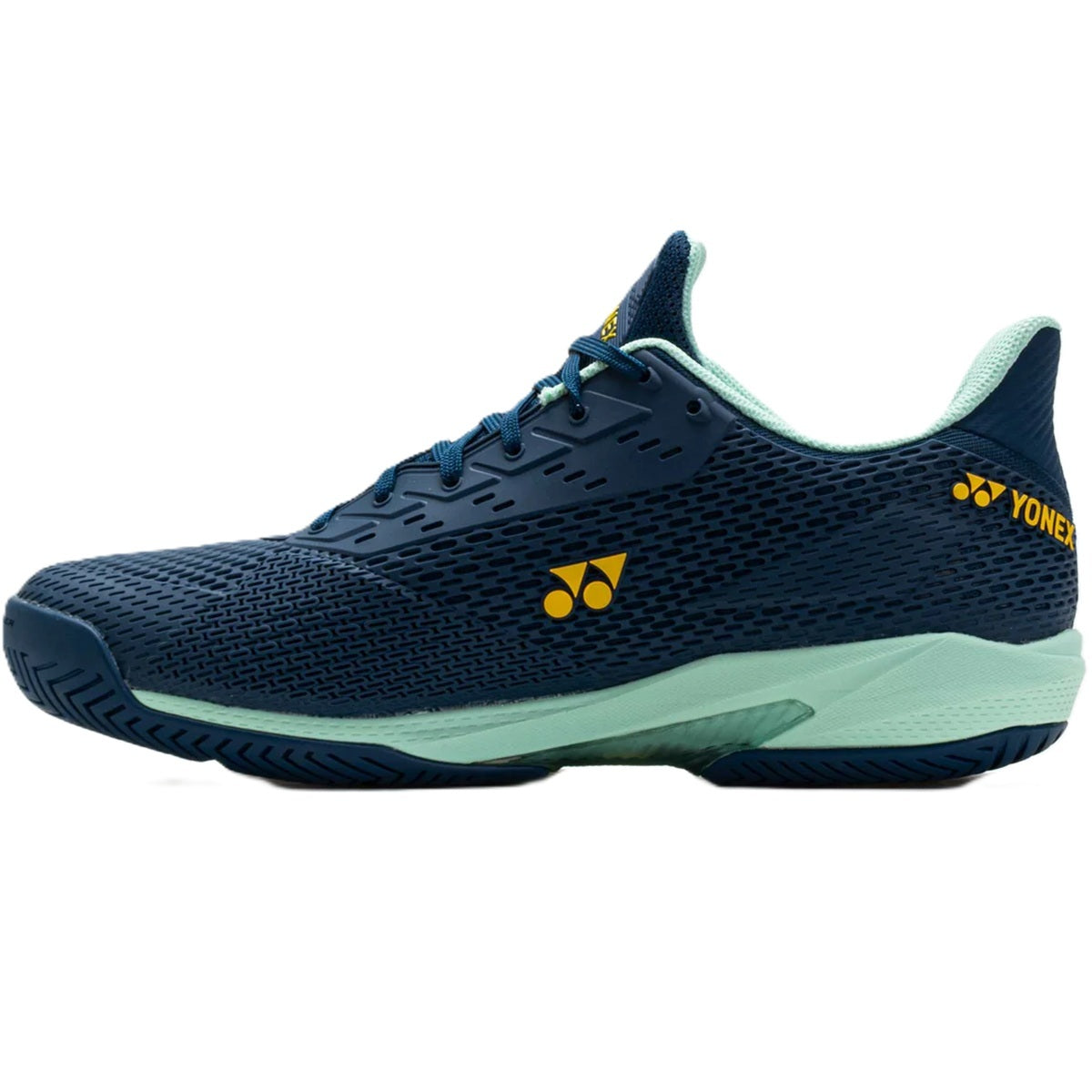 STAACTBL Yonex Men’s Power Cushion AD-ACCEL All Court Tennis Shoes (Teal Blue)