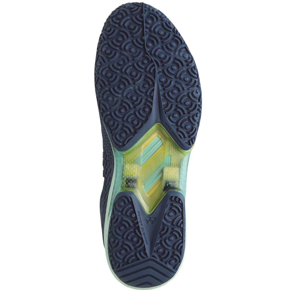 STAACTBL Yonex Men’s Power Cushion AD-ACCEL All Court Tennis Shoes (Teal Blue)