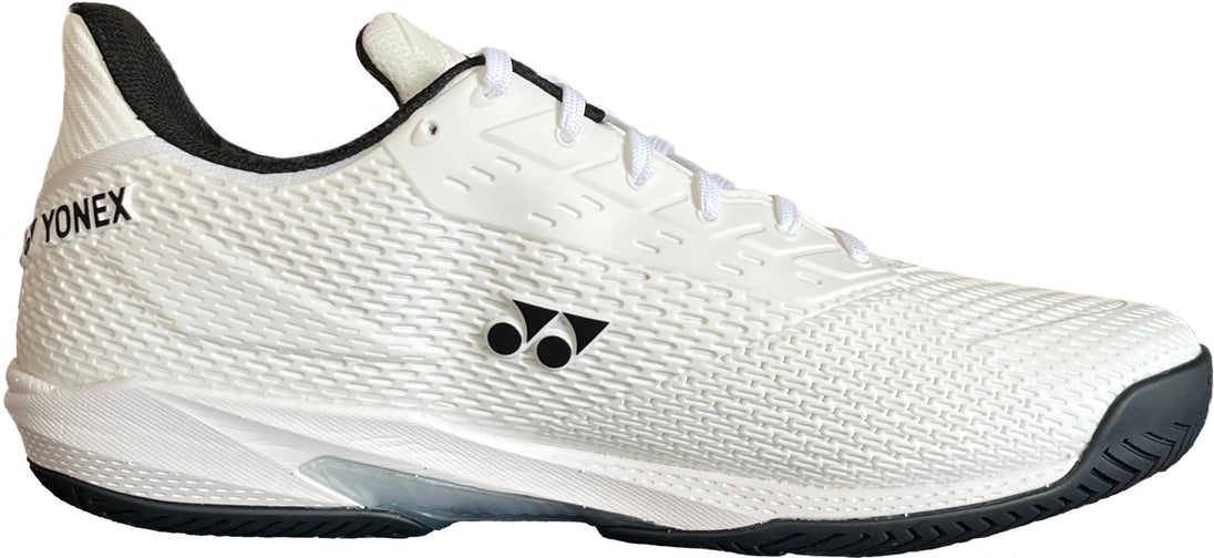 STAACWBK Yonex Men’s Power Cushion AD-ACCEL All Court Tennis Shoes (White Black) right