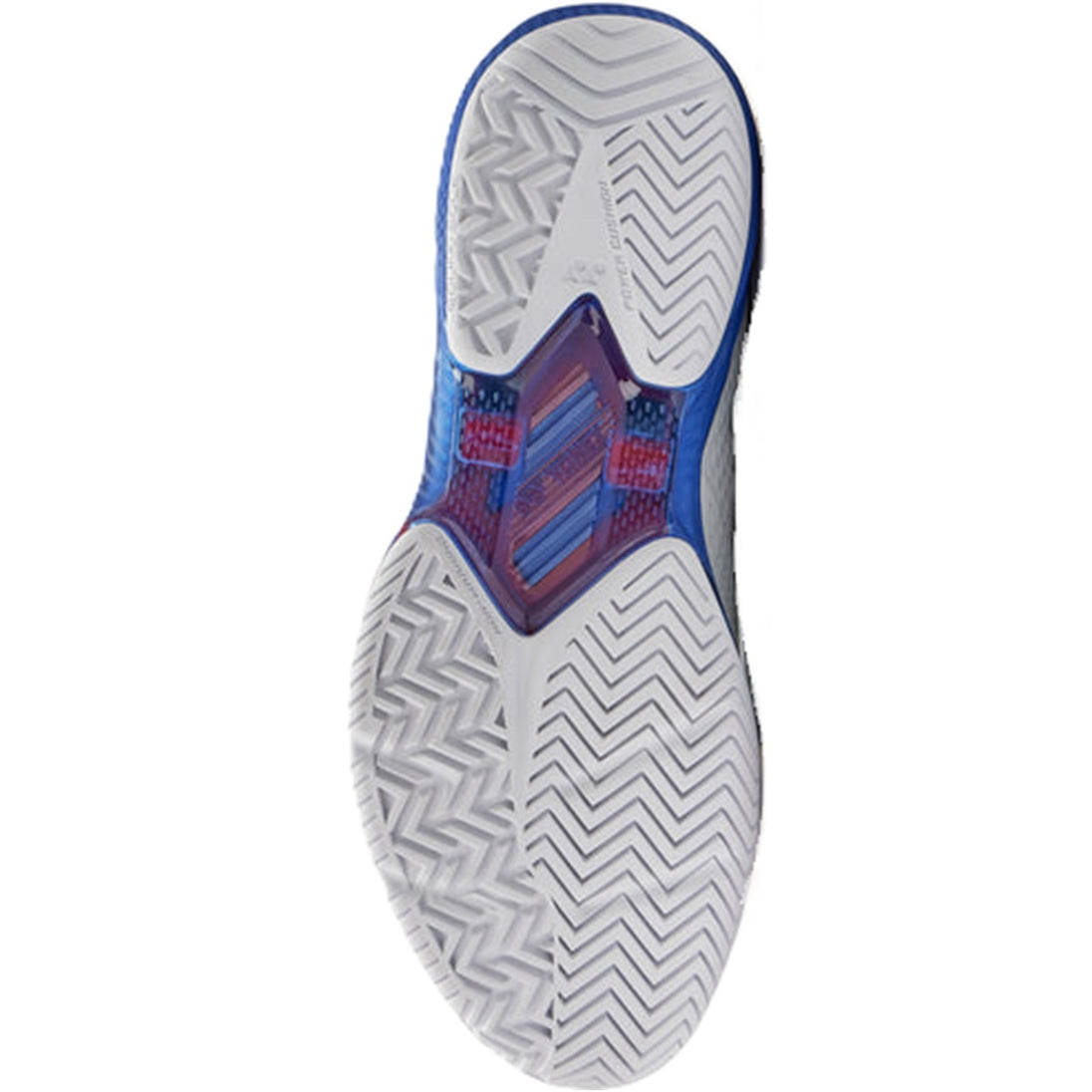 STAACWWPU Yonex Men’s Power Cushion AD-ACCEL All Court Wide Tennis Shoes (White/Periwinkle)