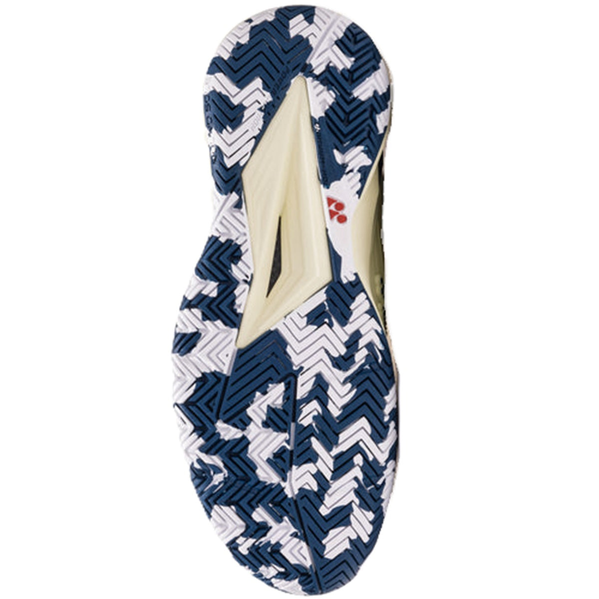 STE5LACHN Yonex Women's Power Cushion Eclipsion 5 Tennis Shoes (Champagne/Navy Blue)