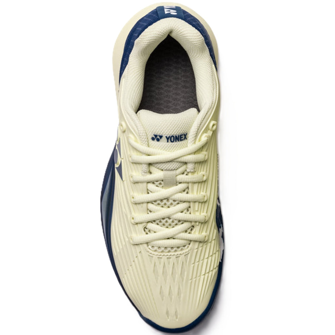 STE5LACHN Yonex Women's Power Cushion Eclipsion 5 Tennis Shoes (Champagne/Navy Blue)