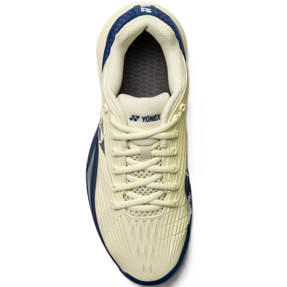 STE5LACHN Yonex Women's Power Cushion Eclipsion 5 Tennis Shoes (Champagne/Navy Blue)