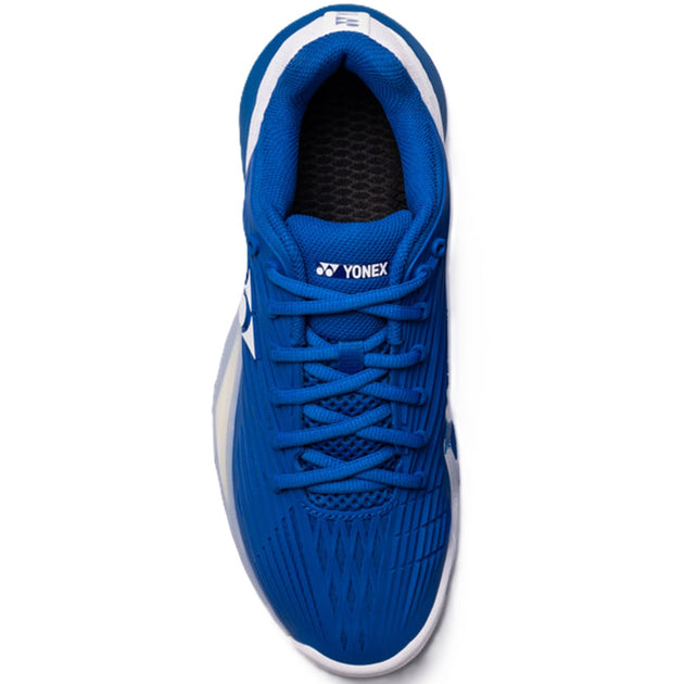 STE5MABLW Yonex Men's Power Cushion Eclipsion 5 Tennis Shoes (Blue/White)
