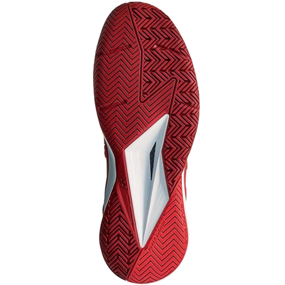 STE5TR Yonex Men's Power Cushion Eclipsion 5 Tennis Shoes (Tango Red)