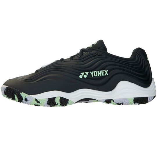 STFR5CBK Yonex Men's Fusion Rev 5 Clay Tennis Shoes (Black)