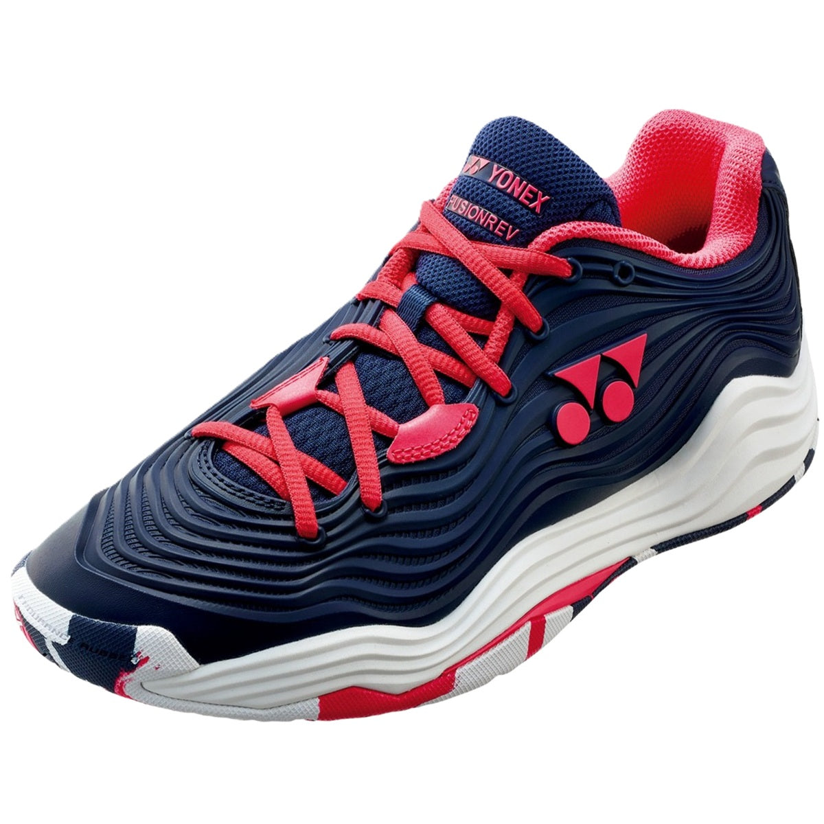 STFR5LIM Yonex Women's Power Cushion Fusion Rev 5 Tennis Shoes (Indigo Marine)