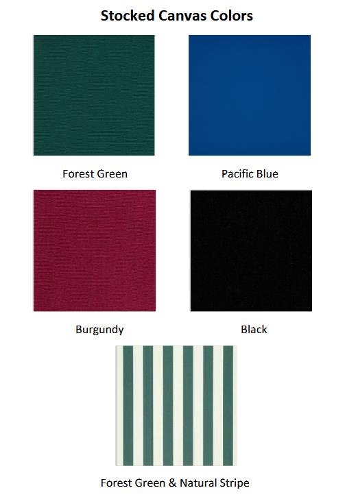 SunTrends Cabana Canopy Colors