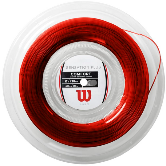SensationPlus17g-Reel Wilson Sensation Plus 17g Tennis String (Reel)