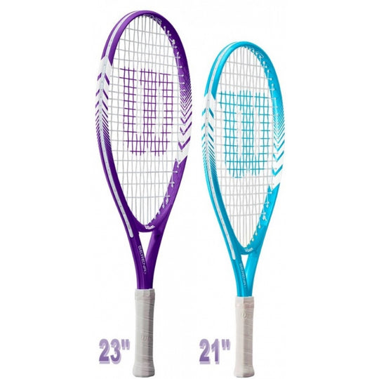 SerenaJr-RedFoam Wilson Serena Junior Tennis Racquet bundled w 3 Red Foam Tennis Balls b
