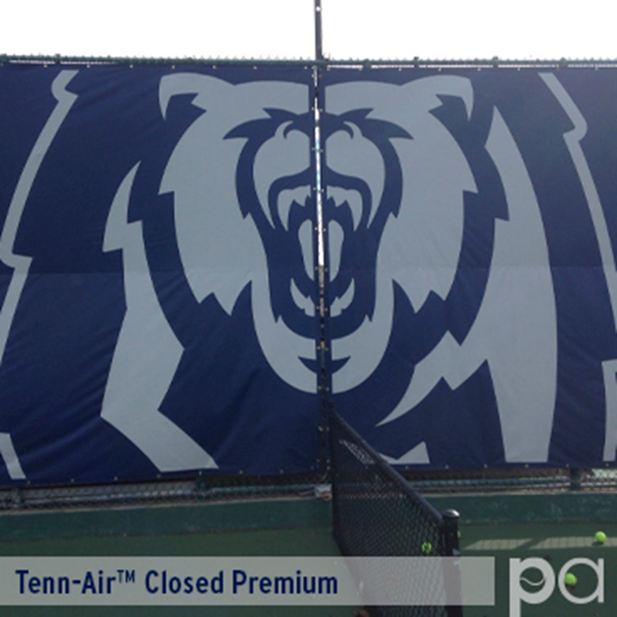 Tenn-Air Closed Premium Windscreens (100% Opacity)