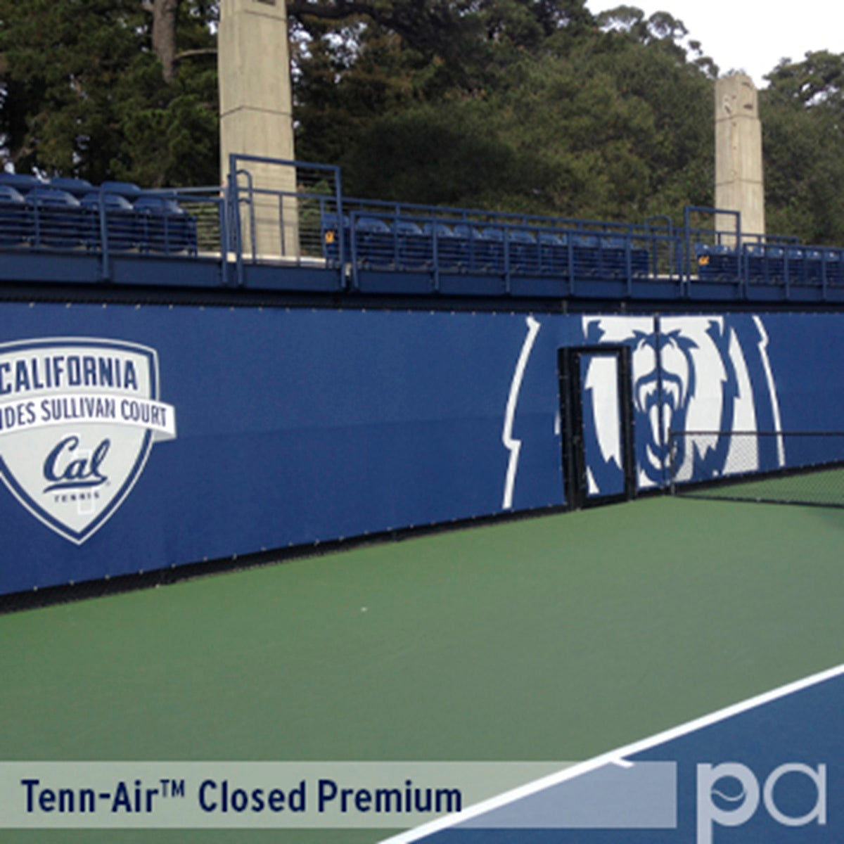 Tenn-Air Closed Premium Windscreens (100% Opacity)