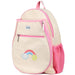 TCB218 Ame & Lulu Tennis Camper Backpack (Pink Pastel/Rainbow)