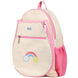 TCB218 Ame & Lulu Tennis Camper Backpack (Pink Pastel/Rainbow)