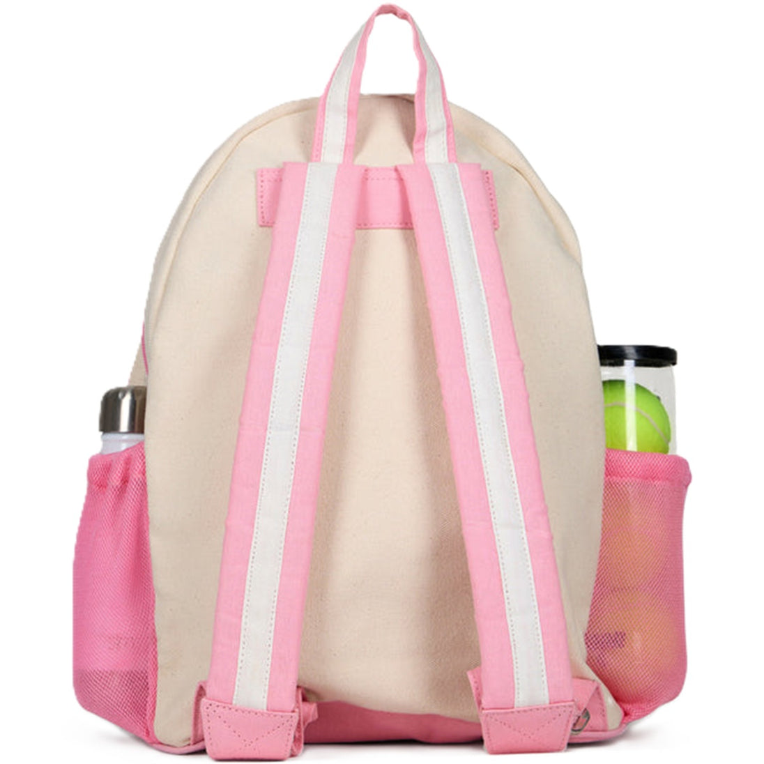 TCB218 Ame & Lulu Tennis Camper Backpack (Pink Pastel/Rainbow)