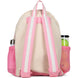 TCB218 Ame & Lulu Tennis Camper Backpack (Pink Pastel/Rainbow)