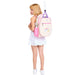TCB218 Ame & Lulu Tennis Camper Backpack (Pink Pastel/Rainbow)