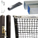TCEP-LUX Luxury Tennis Court Equipment PackageLuxury Tennis Court Equipment Package - Black Posts