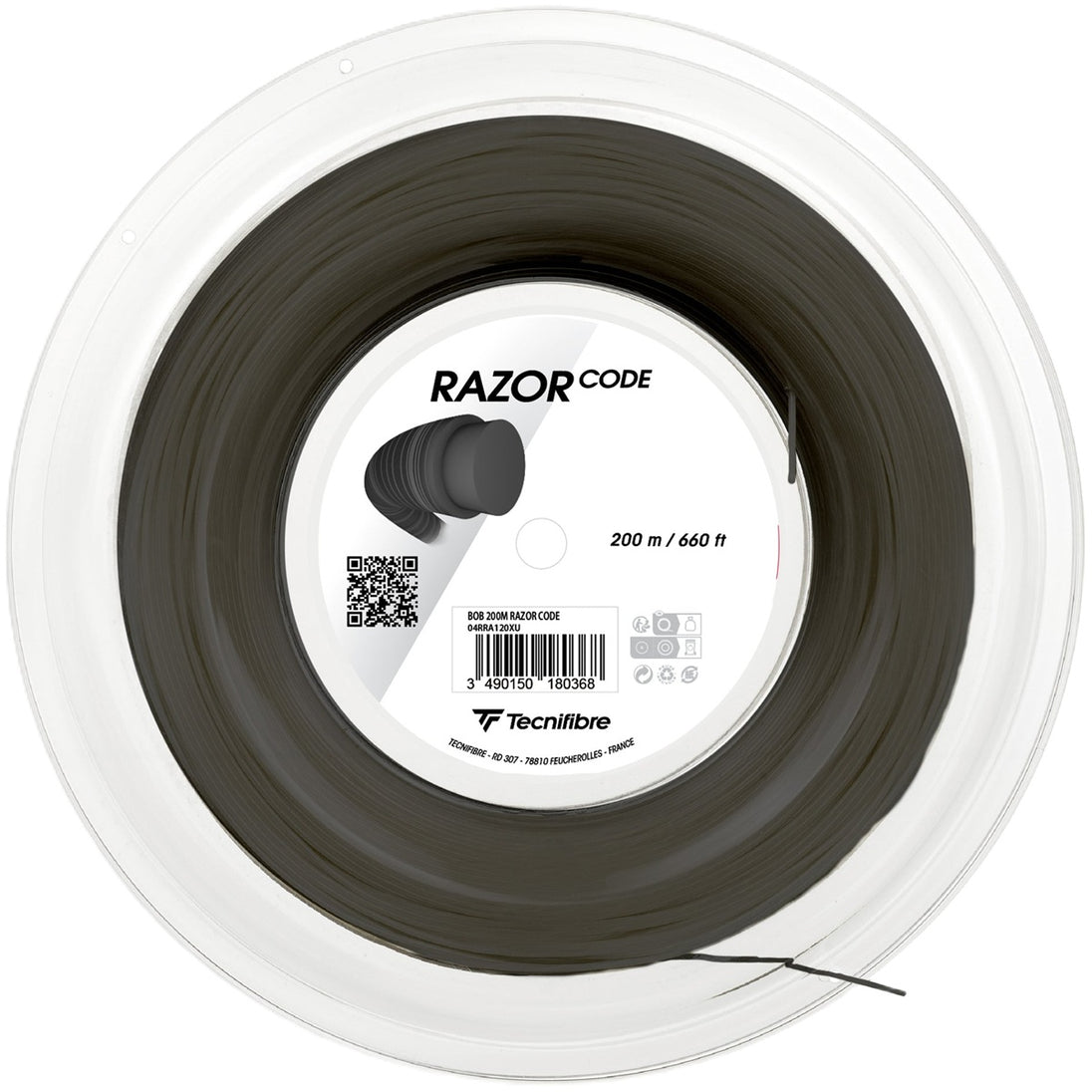 Tecnifibre Razor Code 16g Tennis String (Reel)
