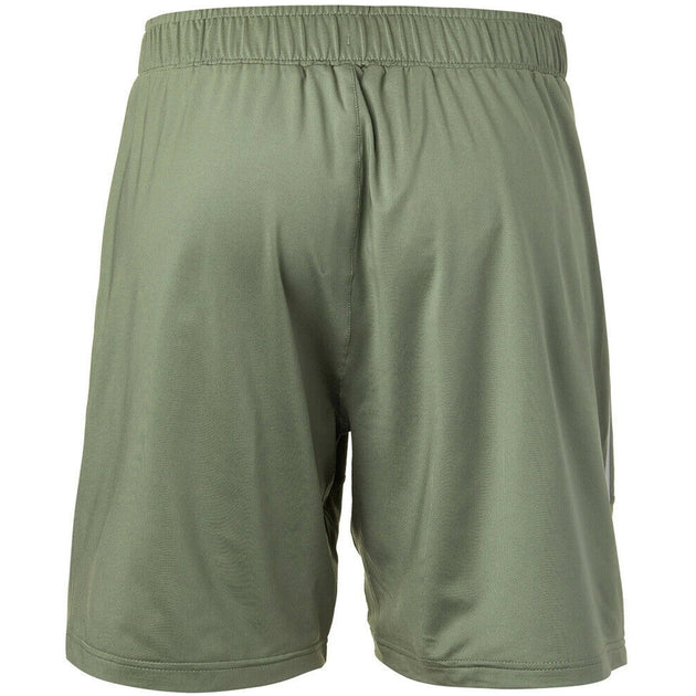 TM118556-359 Fila Men's Tie Breaker Tennis Shorts (Agave Green/Glacier Gray)