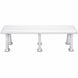 Tourna White Mid Court Tennis Bench